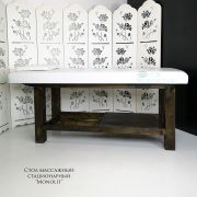 Стол массажный стационарный «Monolit» 1900*800*750 белый матовый