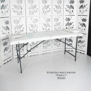 Кушетка «Perfect» 180х60 массажная Белая