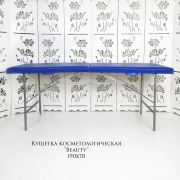 Кушетка «Health» 190х70 массажная Синяя