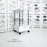 Тележка косметологическая «ТП-1» 750*400*400 белый глянец