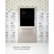 Зеркало гримёрное «Ind» с полочкой